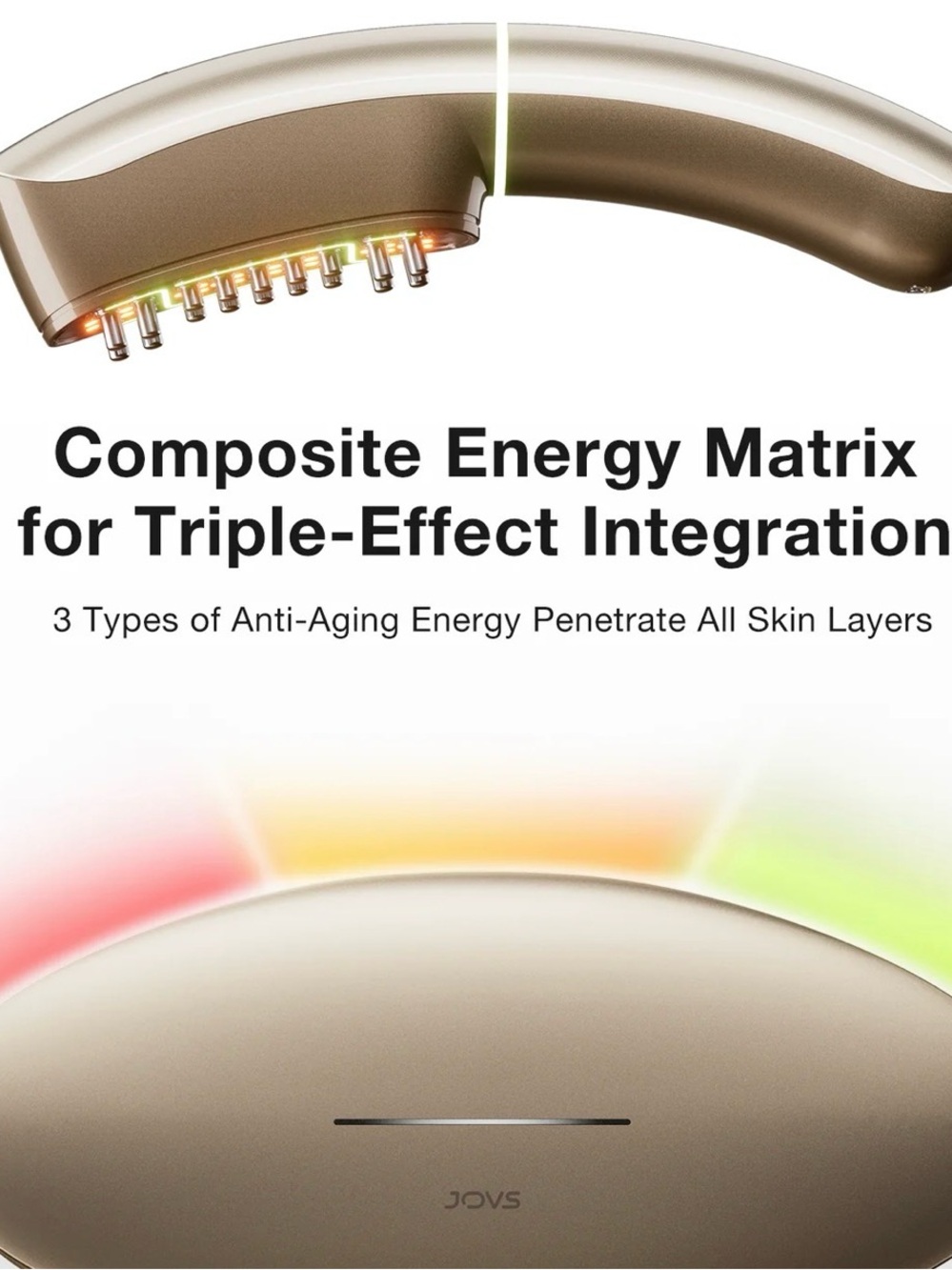 JOVS Slimax Microcurrent & Laser Light Anti-aging Device